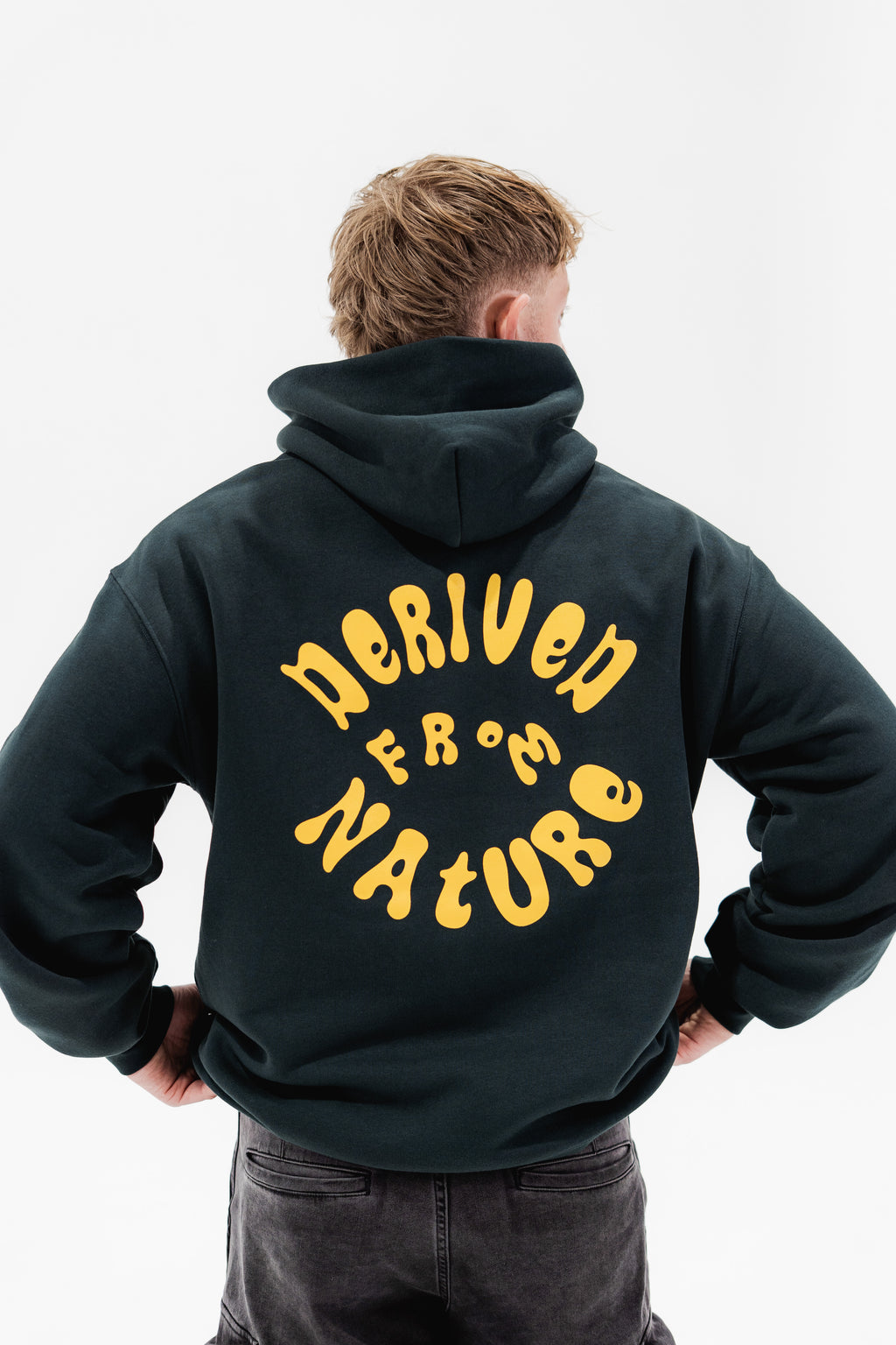 Derived From Nature Relaxed Hoodie Forest Green